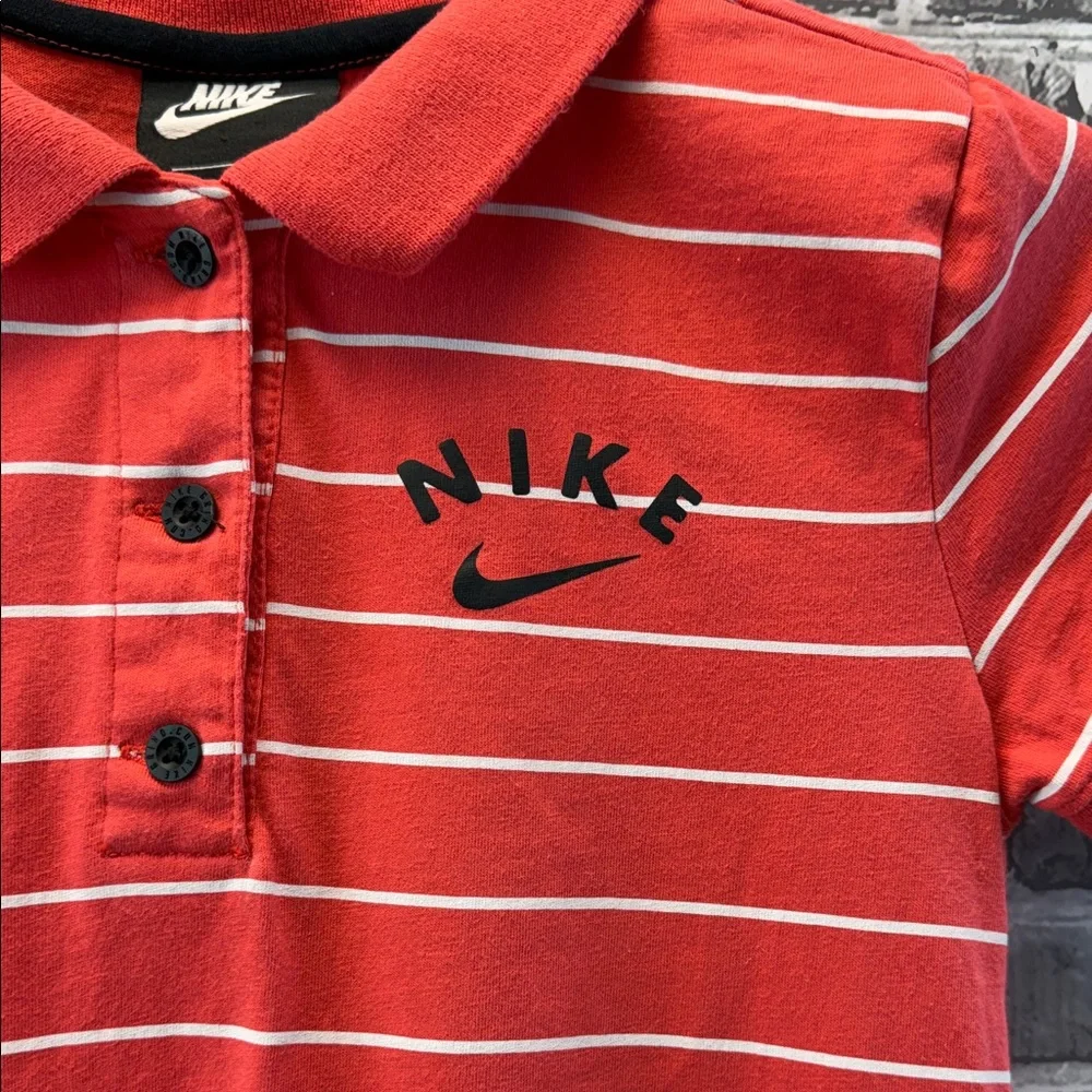Girl's Nike Striped Polo‎ Dress